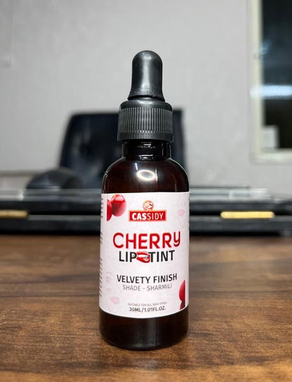 CASSIDY Cherry LipTint for Long-Lasting Color 30 ml Pack of 2